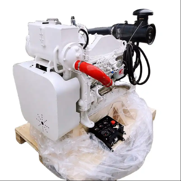 Brand New 4 Cylinder 110HP Complete Diesel Boat Engine for Inboard Motor Marine Supplies Machinery Parts